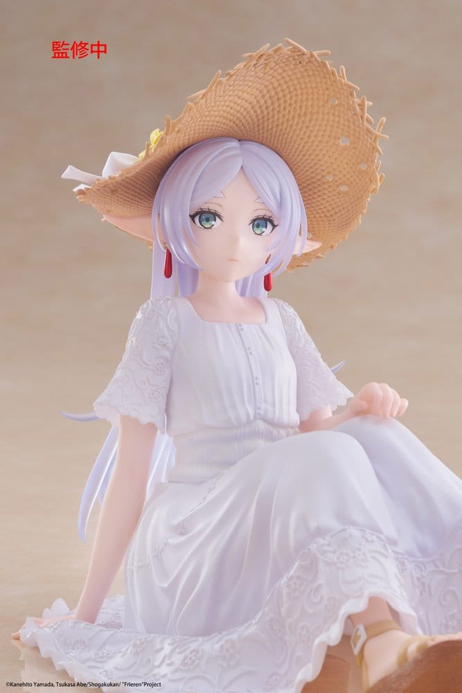 Frieren: Beyond Journey's End PVC Statue Desktop Cute Figure Frieren Summer Dress Ver. 13 cm [8]