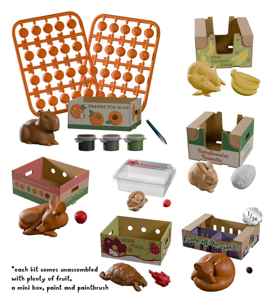 Fruit Box Stowaways DIY Craft Kit Blind Box Display (6) [4]