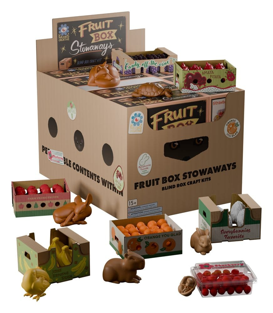 Fruit Box Stowaways DIY Craft Kit Blind Box Display (6) [3]