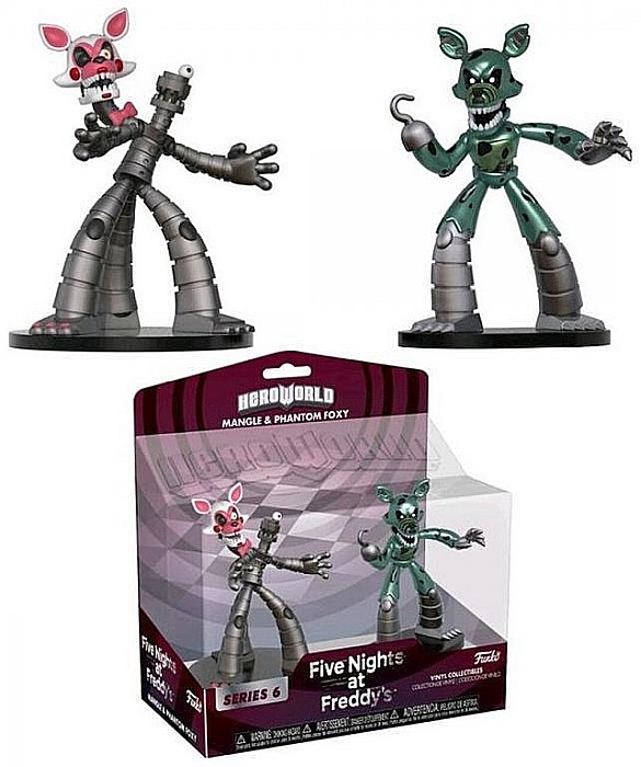 Funko HeroWorld - Five Night at Freddys - Mangle & Phantom Foxy [1]