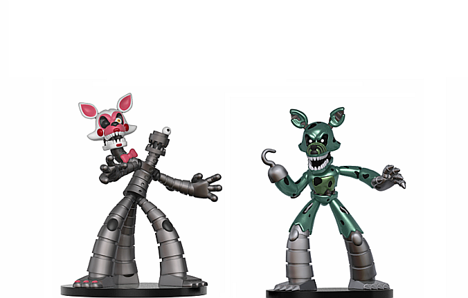 Funko HeroWorld - Five Night at Freddys - Mangle & Phantom Foxy [2]