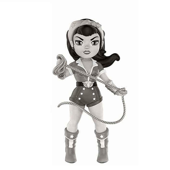 Funko Rock Candy Bombshells - DC Comics Wonder Woman (Black and White) [2]