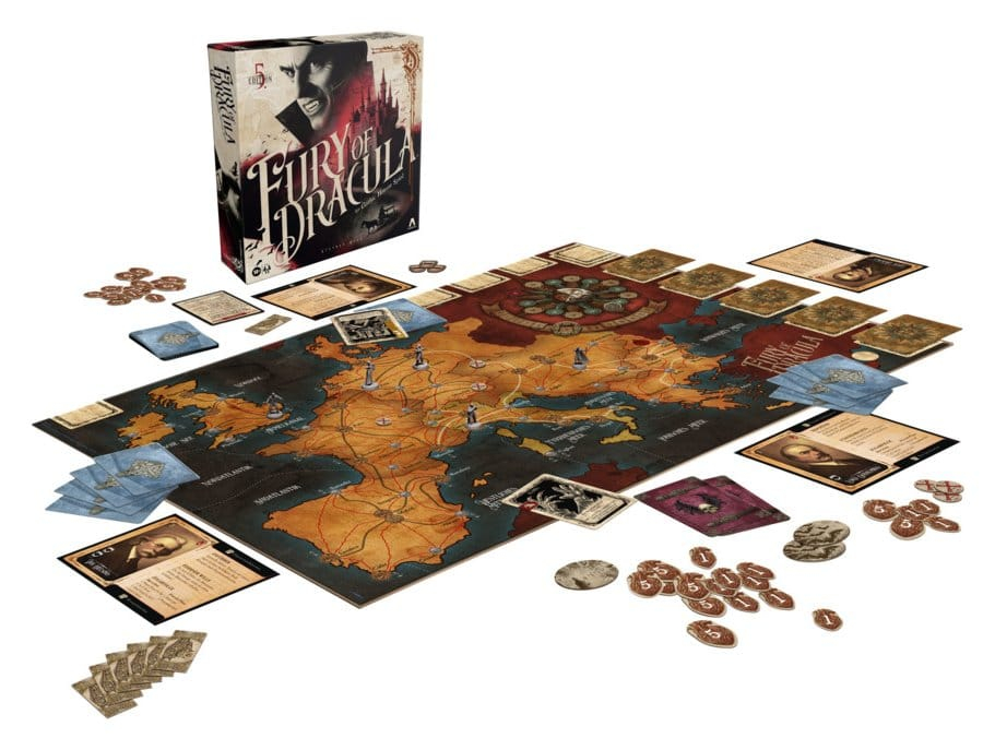 Fury of Dracula Board Game 5th Edition *German Version* [2]