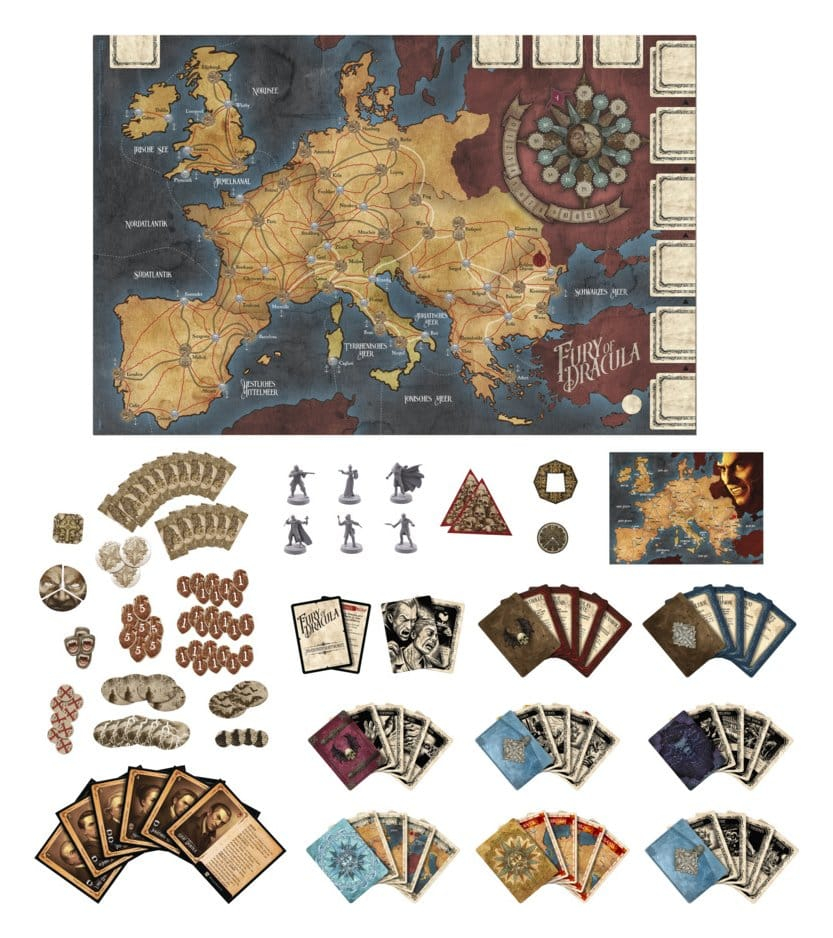 Fury of Dracula Board Game 5th Edition *German Version* [9]
