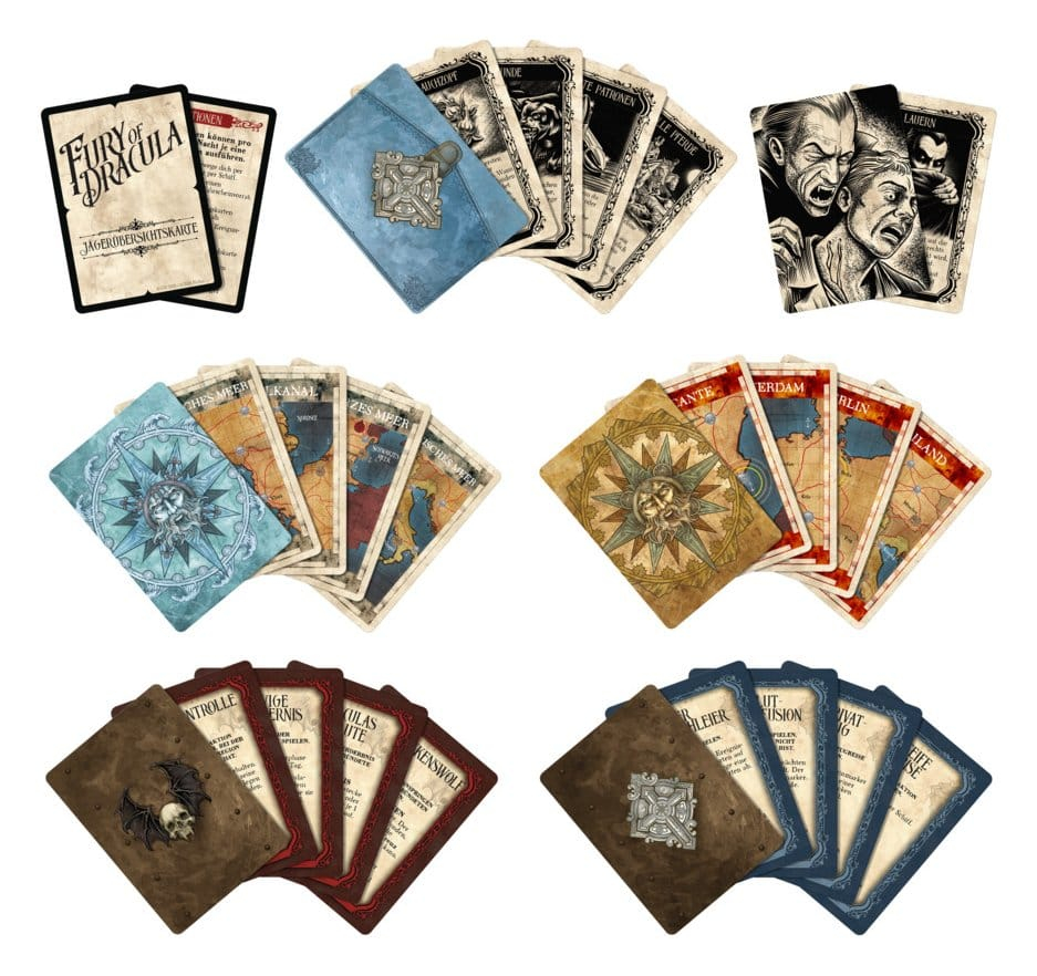 Fury of Dracula Board Game 5th Edition *German Version* [5]