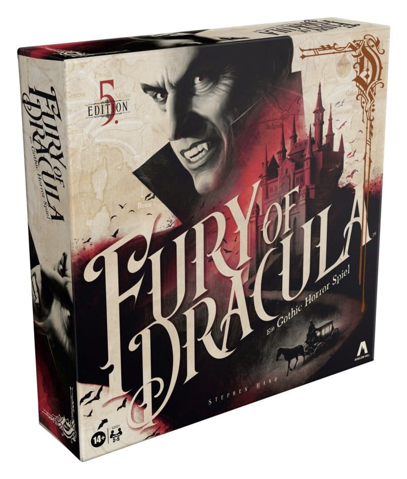 Fury of Dracula Board Game 5th Edition *German Version* [10]
