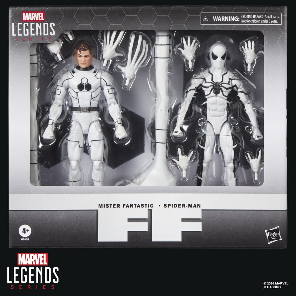 Future Foundation Marvel Legends Action Figure 2-Pack Mister Fantastic & Spider-Man 15 cm [2]