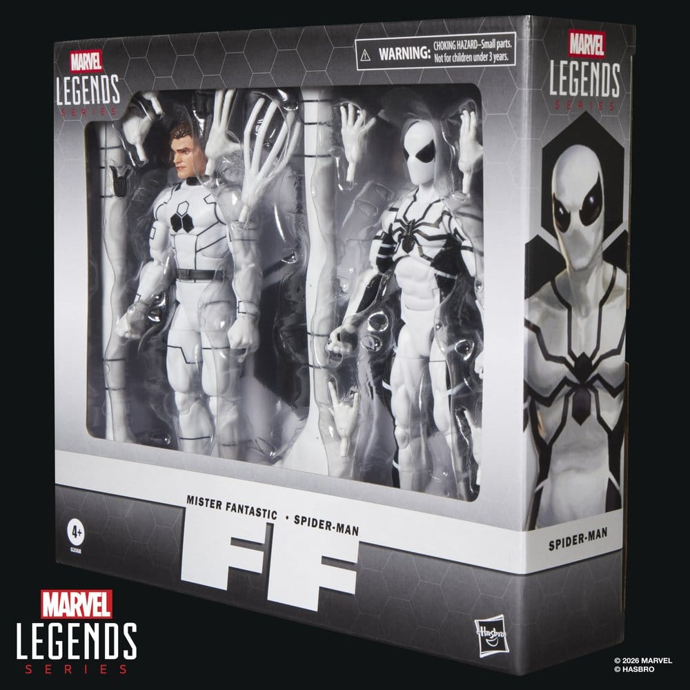 Future Foundation Marvel Legends Action Figure 2-Pack Mister Fantastic & Spider-Man 15 cm [4]