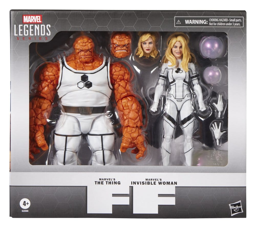 Future Foundation Marvel Legends Action Figure 2-Pack The Thing & Invisible Woman 15 cm [14]