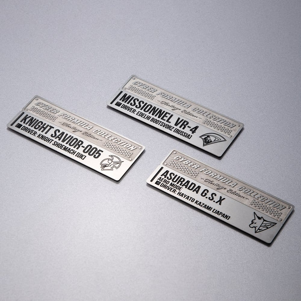 Future GPX Cyber Formula Cyber Formula Collection -Heritage Edition- Vehicle Set 3-Pack Asurada G.S.X Aero Mode & Knight Savior 005 & Missionel VR-4 [2]