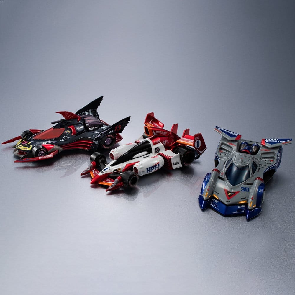 Future GPX Cyber Formula Cyber Formula Collection -Heritage Edition- Vehicle Set 3-Pack Asurada G.S.X Aero Mode & Knight Savior 005 & Missionel VR-4 [6]