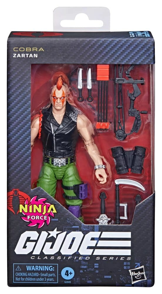G.I. Joe Classified Series Action Figure #192 Ninja Force Zartan 15 cm [6]