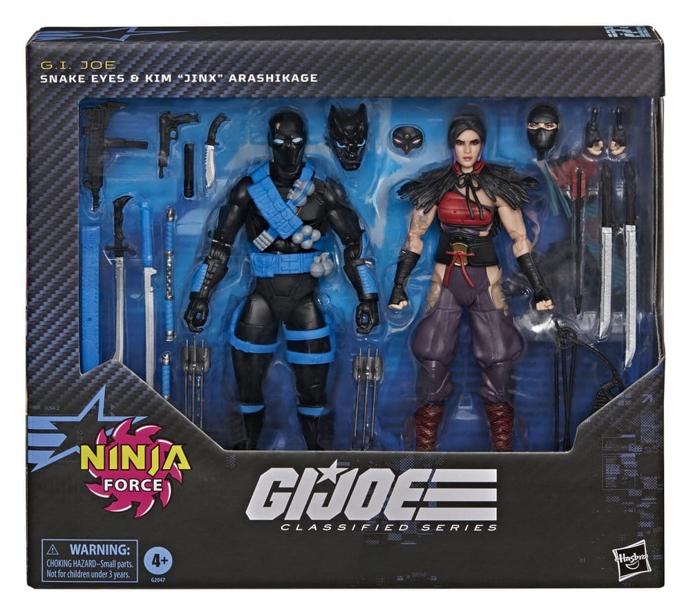 G.I. Joe Classified Series Action Figure 2-Pack Snake Eyes & Kim "Jinx" Arashikage 15 cm [5]