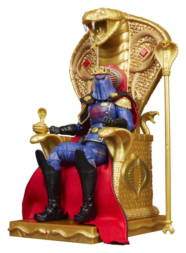 G.I. Joe Classified Series Action Figure Cobra Commander in Dress Uniform & Throne 15 cm [6]
