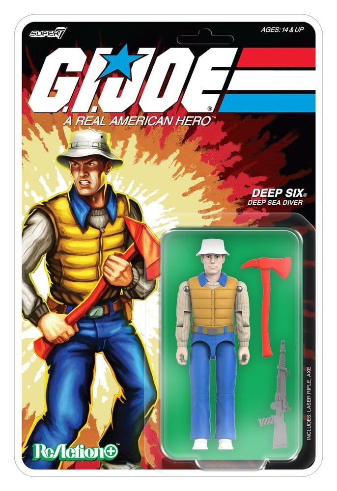 G.I. Joe (Comic) ReAction+ Action Figure Wave 09 Deep Six [2]