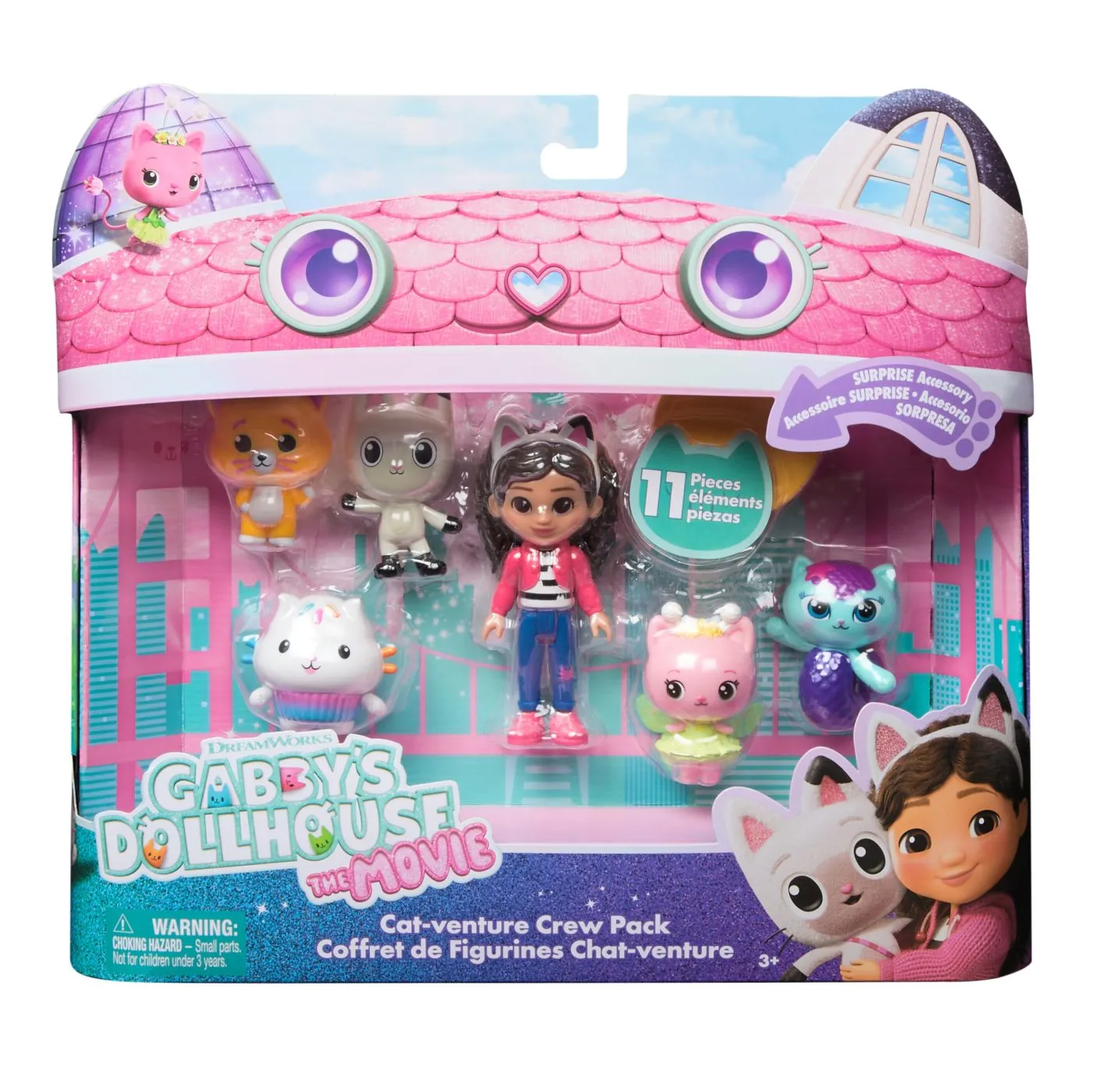 Gabby’s Dollhouse Cat Venture Crew Set [2]
