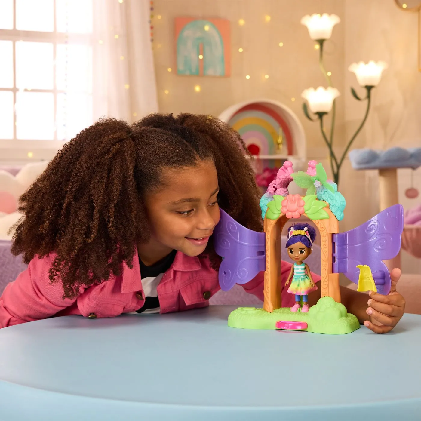 Gabby’s Dollhouse Fairylandia Fairy Magic Set cu Papusa [3]