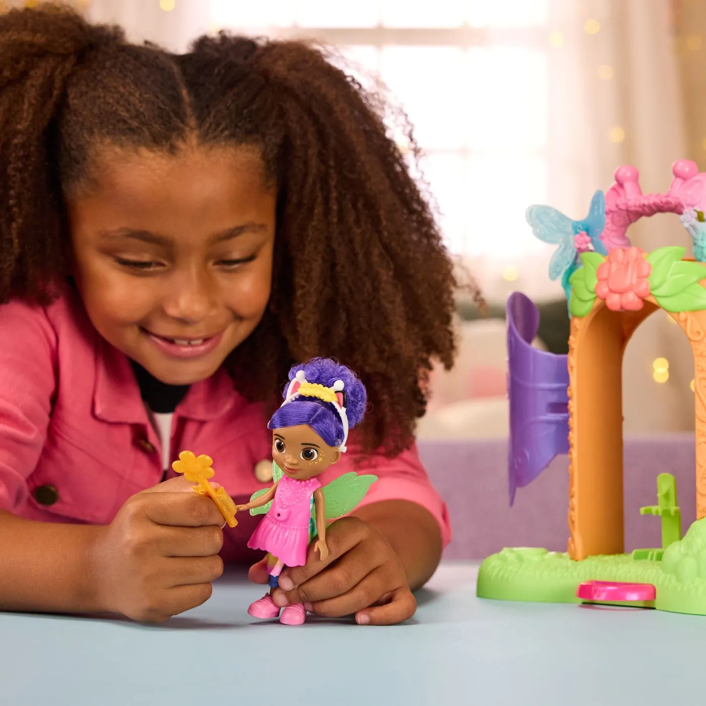 Gabby’s Dollhouse Fairylandia Fairy Magic Set cu Papusa [4]