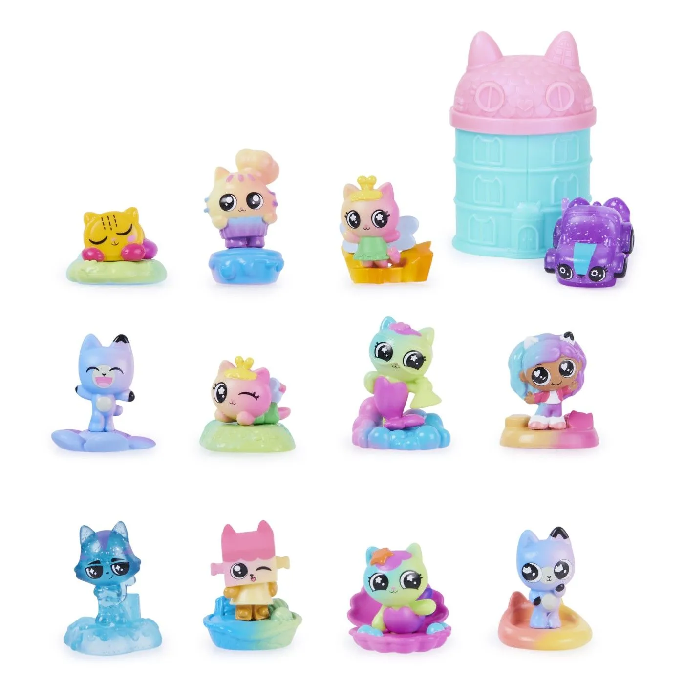 Gabby’s Dollhouse Set 12 Mini Figurine Rainbow [2]