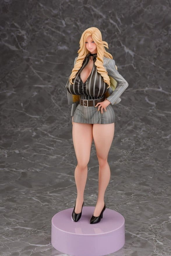 Gal Ane Shachou to Harem Office PVC Figure 1/7 Nishigori Ai (Grey Suit Ver.) Wholesome Ver. 26 cm [12]