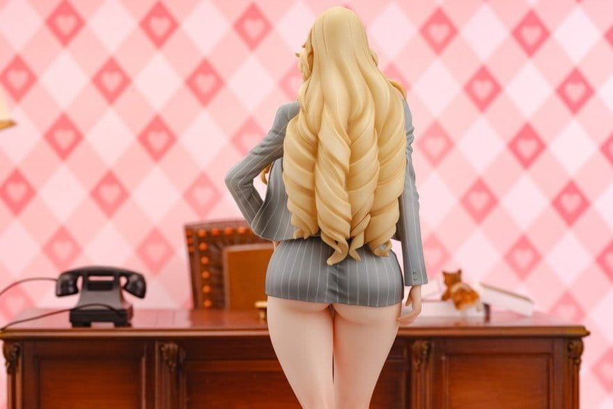 Gal Ane Shachou to Harem Office PVC Figure 1/7 Nishigori Ai (Grey Suit Ver.) Wholesome Ver. 26 cm [9]
