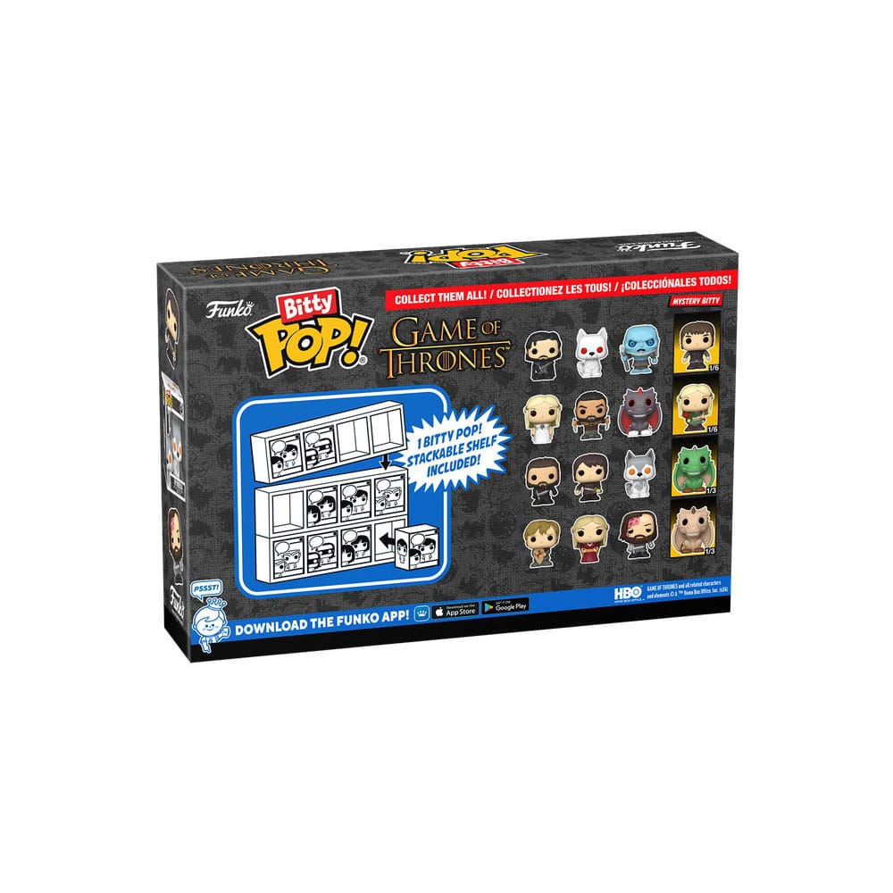 Game of Thrones Bitty POP! Vinyl Figure 4-Pack Jon Snow 2,5 cm [2]