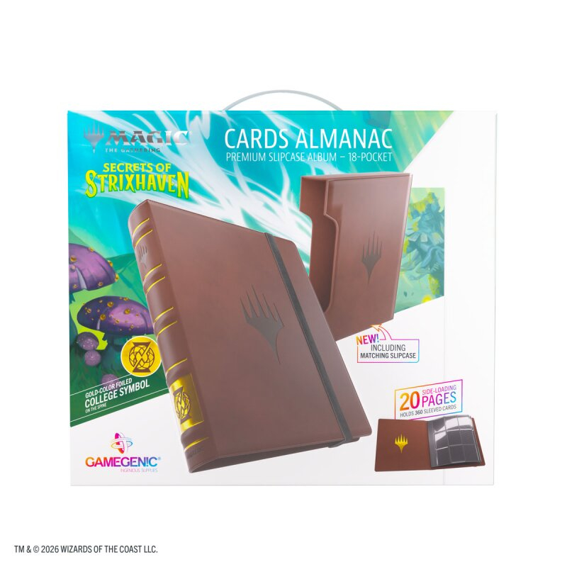 Gamegenic MTG Strixhaven Quandrix Premium Album 360 Carti [6]