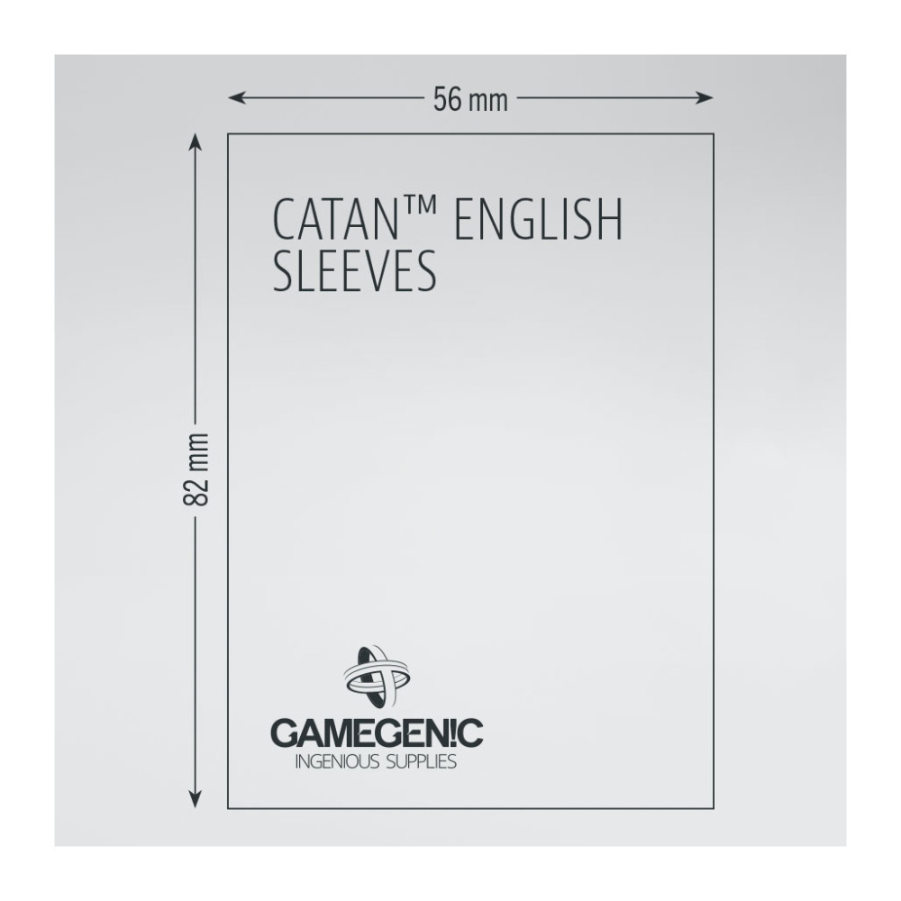 Gamegenic Prime Sleeves Catan Size [3]