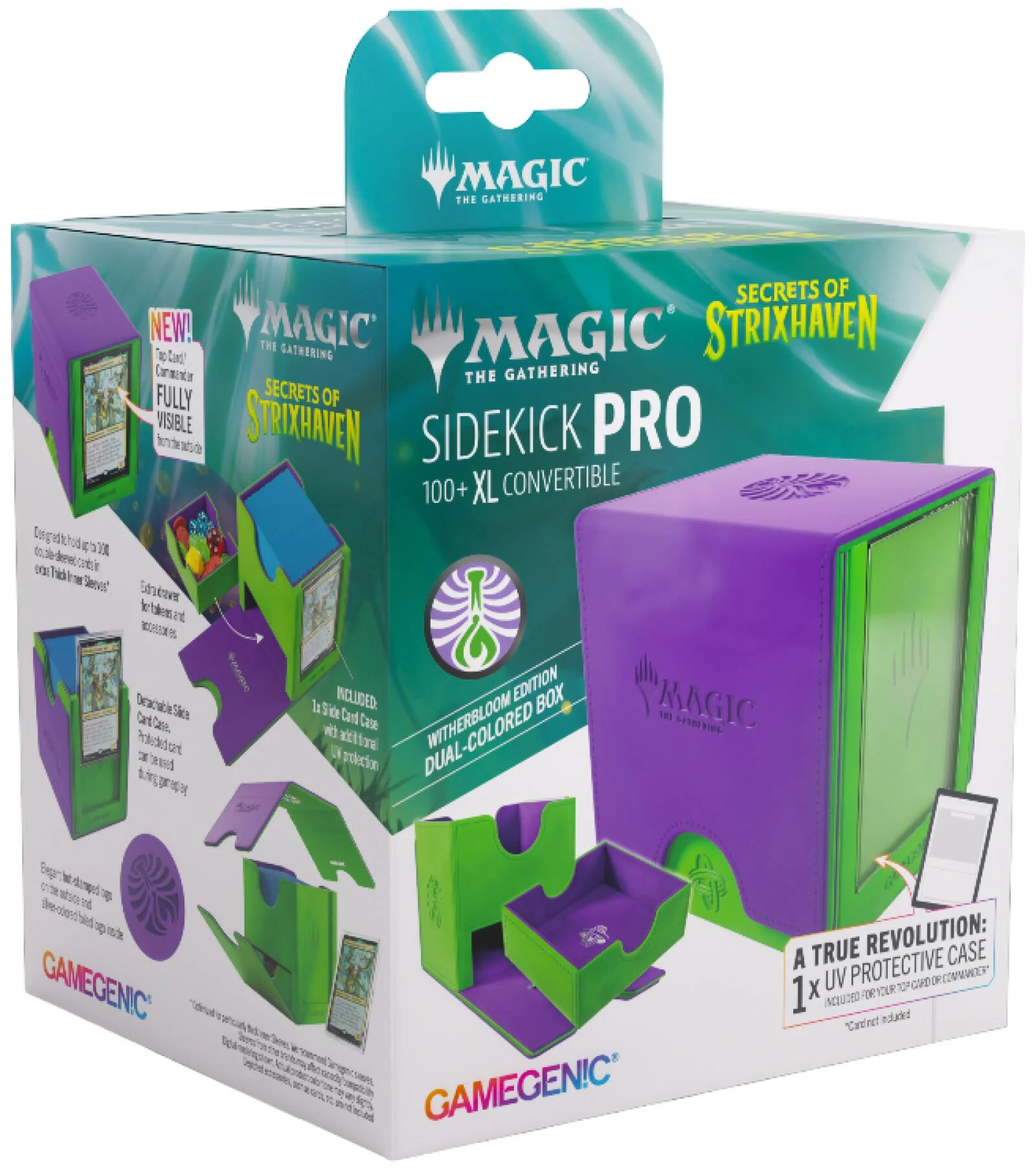 Gamegenic Sidekick PRO 100+ XL Convertible Deck Box MTG Strixhaven [3]