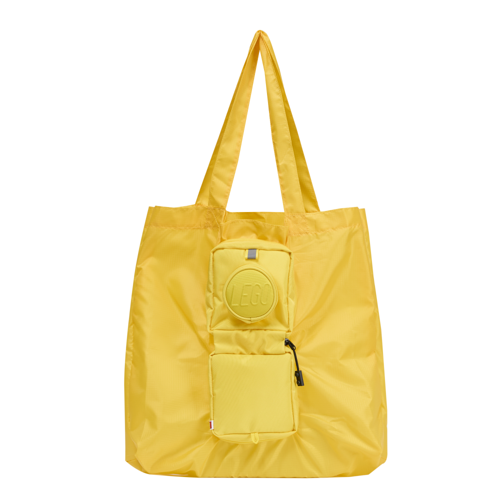 Geanta Tote Pliabila LEGO Signature Brick 1x1 25L - Galben [7]