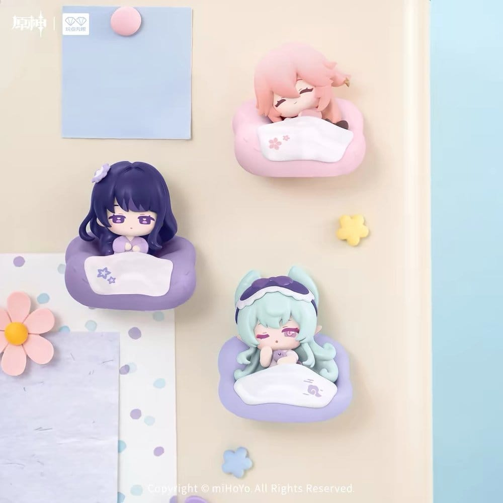 Genshin Impact 3D Magnet Cloud Pillow Dreamland Series 5 cm Blind Box Display (9) [4]