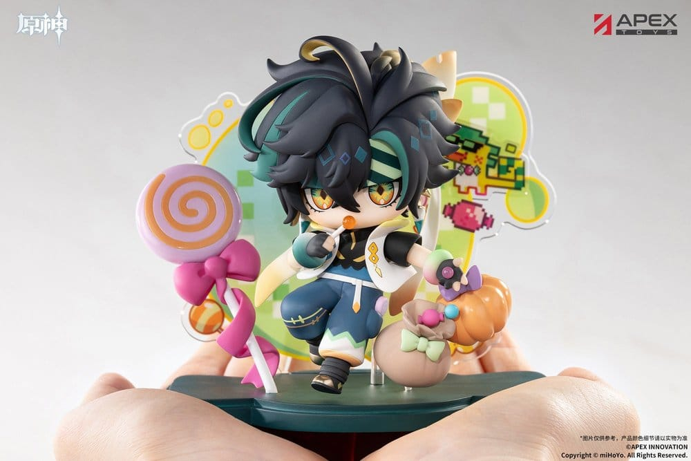 Genshin Impact Chibi Chara PVC Figure You Ye Qi Xiang Series Kinich 11 cm [3]