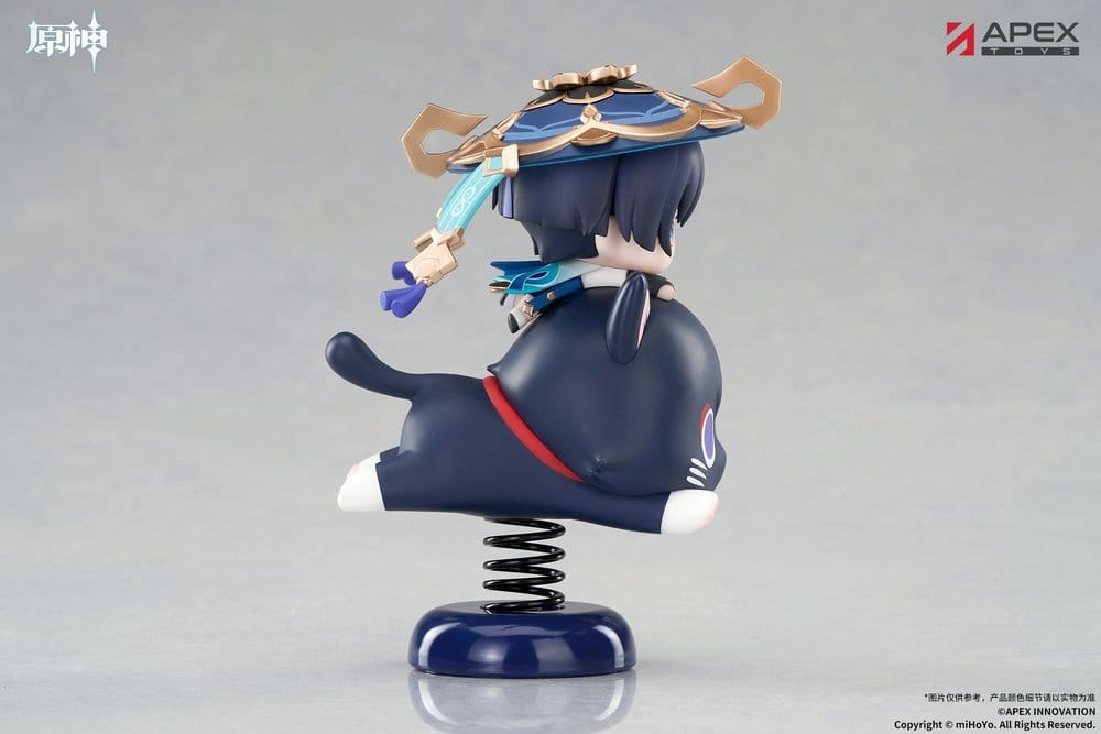Genshin Impact Chibi Chara Yurayura Stand PVC Figure Wanderer 11 cm [9]