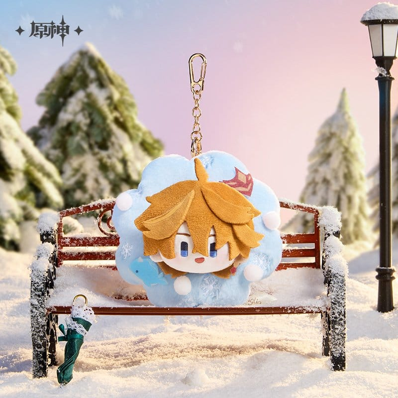Genshin Impact - Leisurely Winter's Day Series Plushie Keychain - Tartaglia [1]