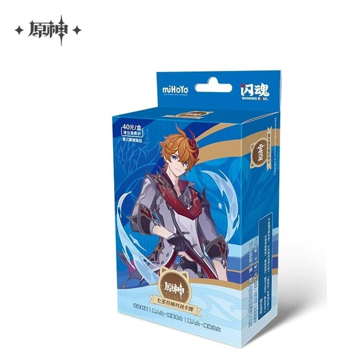 Genshin Impact Trading Card Game Pre-Build Starter Deck 02 Series 03 Tartaglia *Chinese Version* [1]