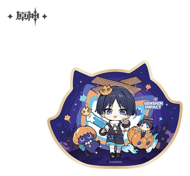 Genshin Impact You Ye Qi Xiang Series Chibi Chara PVC Statue Wanderer 10 cm [14]