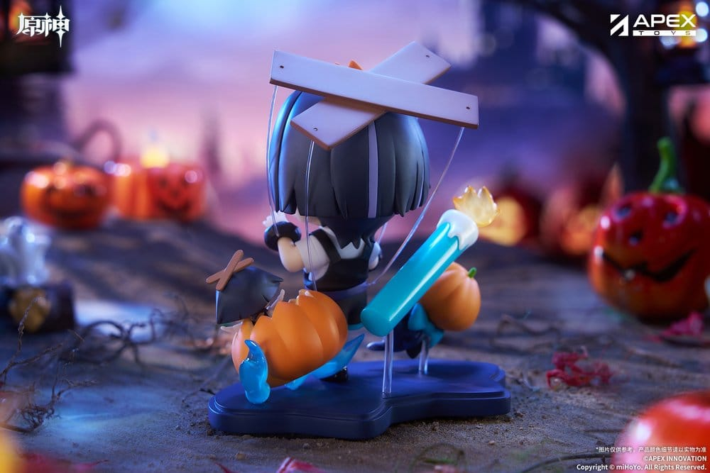 Genshin Impact You Ye Qi Xiang Series Chibi Chara PVC Statue Wanderer 10 cm [10]