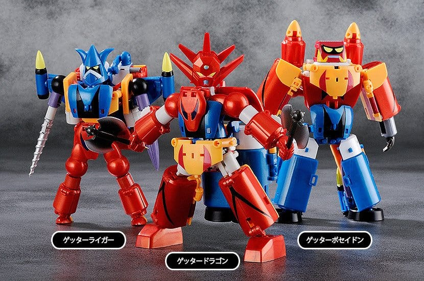 Getter Robo G Action Figure 3-Pack Dynamic Change Getter Robo G 13 cm [2]