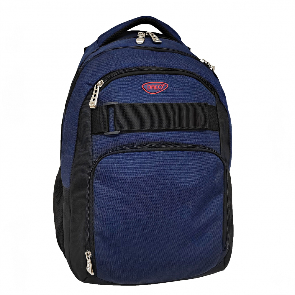 Ghiozdan Adolescenti DACO 44 cm  Albastru inchis-Negru GH552 [1]