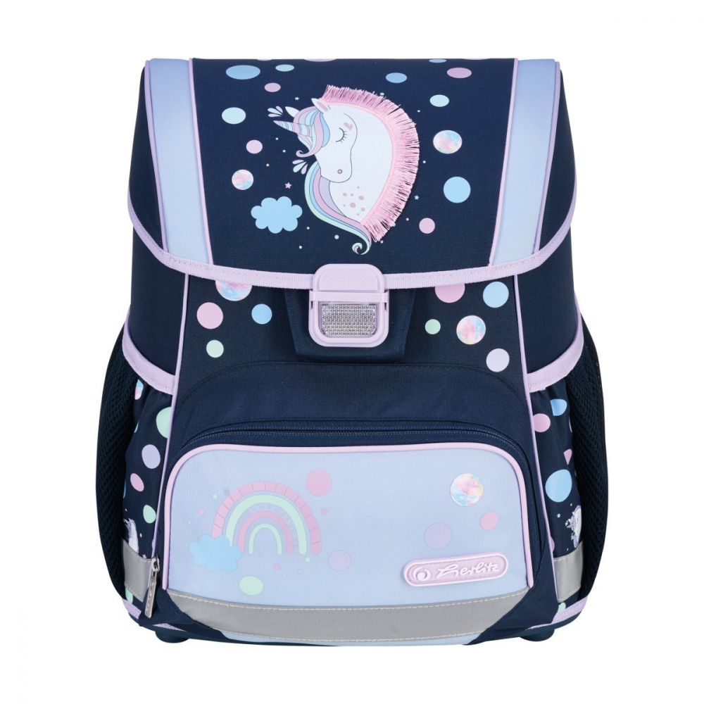 Ghiozdan ergonomic echipat copii, design Unicorn Herlitz [8]