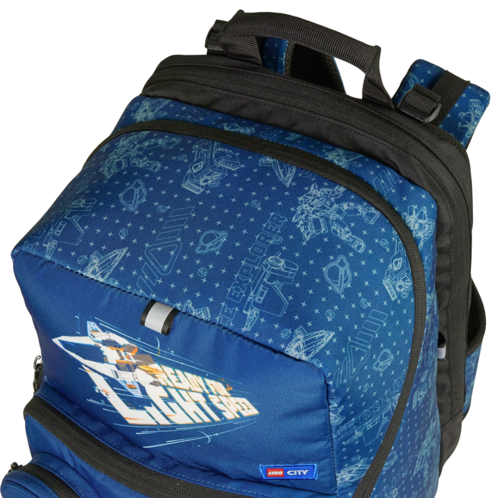 Ghiozdan LEGO Petersen – Model Clasic cu Baza Rigida si Elemente Reflectorizante [7]