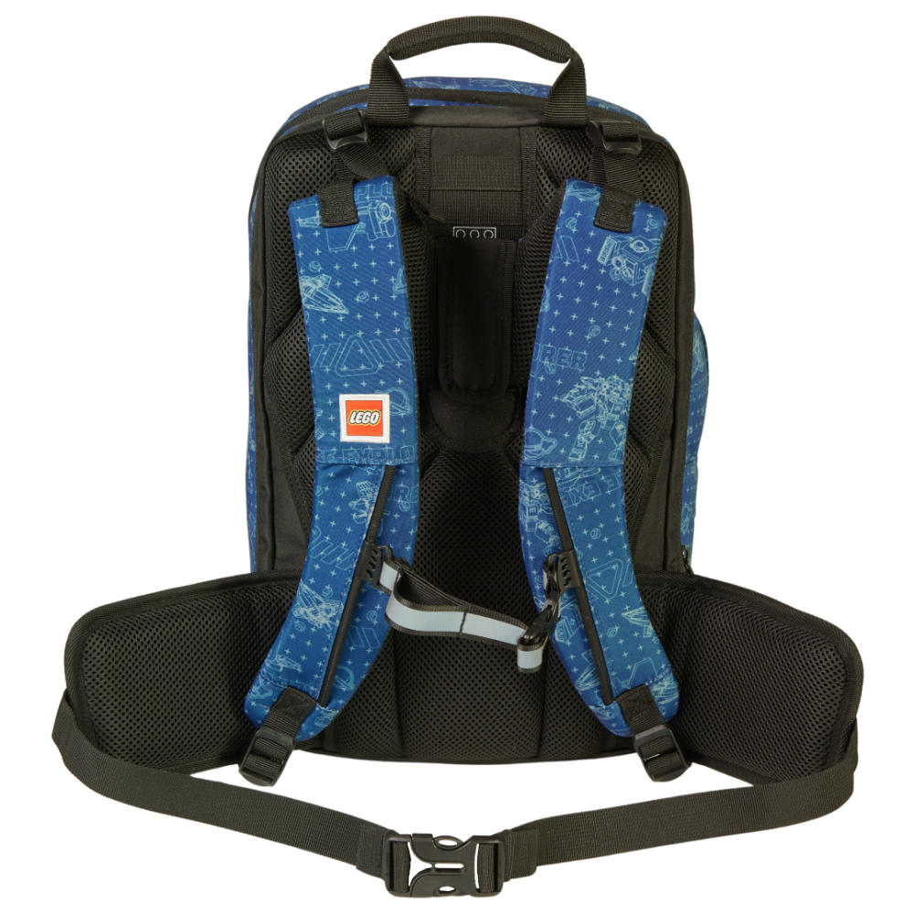 Ghiozdan LEGO Petersen – Model Clasic cu Baza Rigida si Elemente Reflectorizante [2]