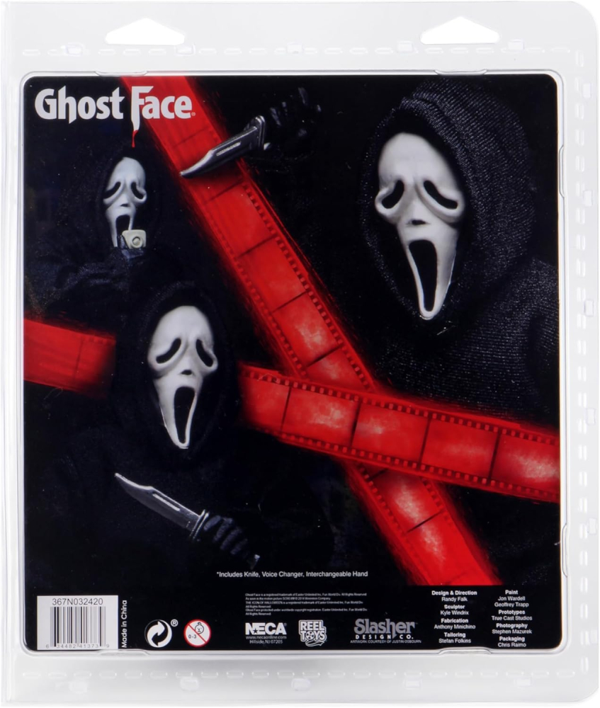 Ghost Face Clothed Action Figure (20 cm) – NECA Scream Series [3]