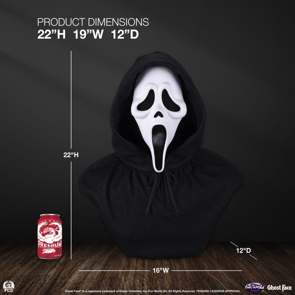Ghost Face Life-Size Bust 56 cm [14]