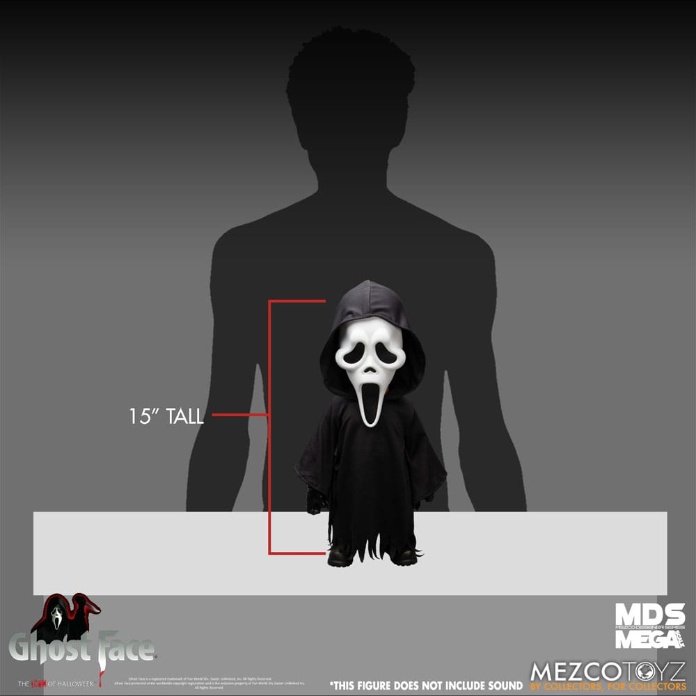 Ghost Face MDS Mega Scale Plush Doll Ghost Face 38 cm [12]