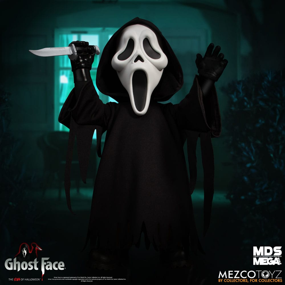 Ghost Face MDS Mega Scale Plush Doll Ghost Face 38 cm [4]