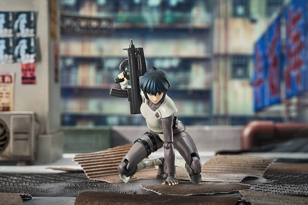 Ghost in the Shell (1995) Hyper Body Action Figure Motoko Kusanagi (Simple Armored Suit Ver.) 15 cm [4]