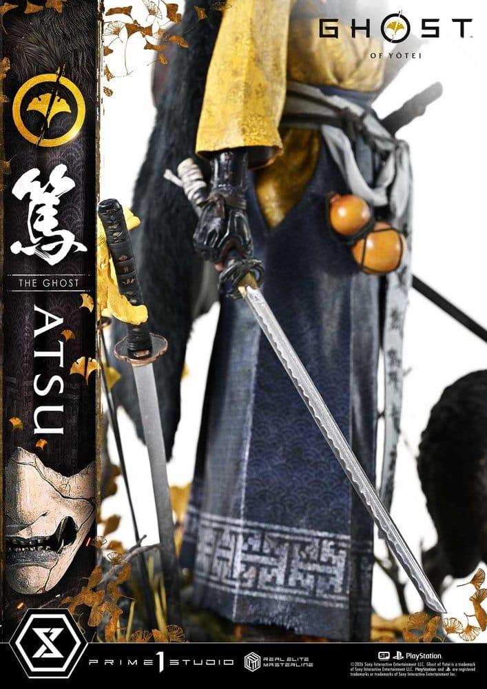Ghost of Yotei Real Elite Masterline Statue 1/4 Atsu 59 cm [17]