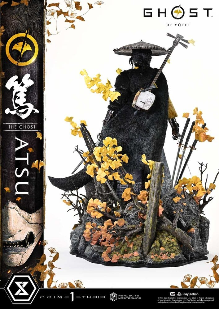 Ghost of Yotei Real Elite Masterline Statue 1/4 Atsu 59 cm [14]