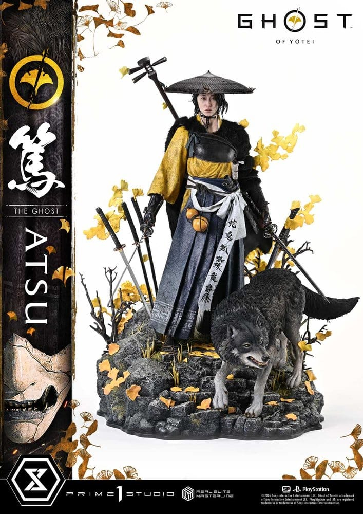 Ghost of Yotei Real Elite Masterline Statue 1/4 Atsu 59 cm [10]
